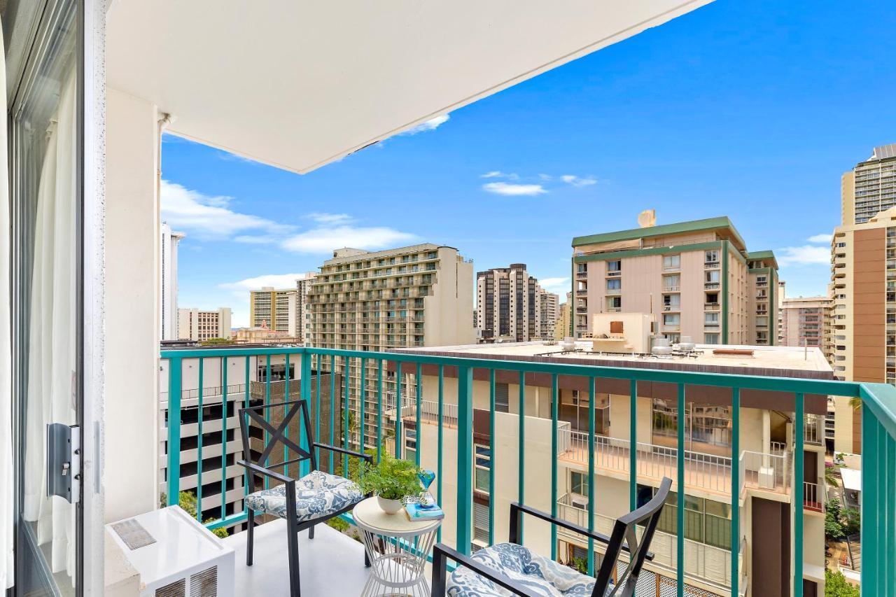 Beautiful Studio In The Heart Of Vibrant Waikiki Honolulu Eksteriør bilde