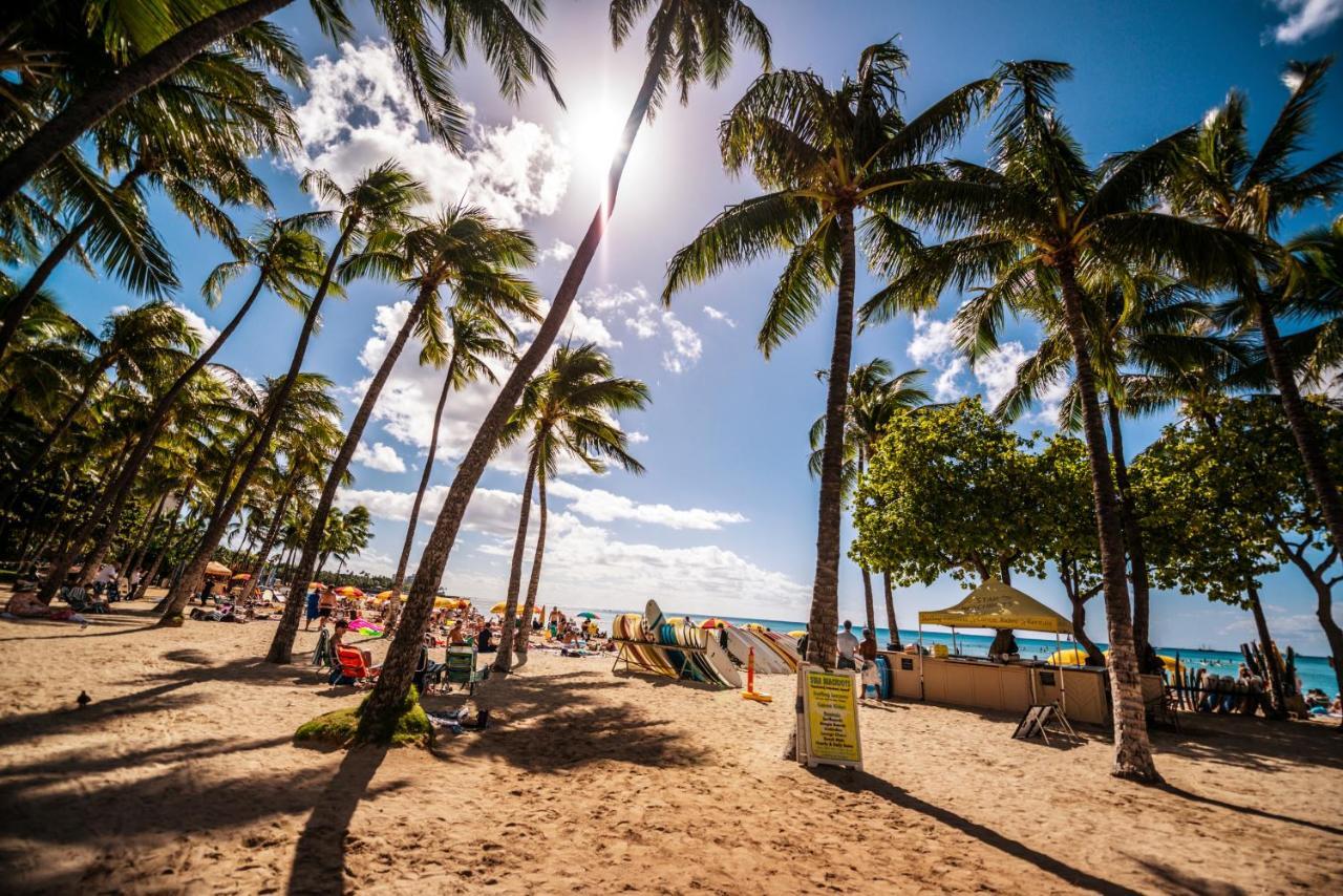 Beautiful Studio In The Heart Of Vibrant Waikiki Honolulu Eksteriør bilde