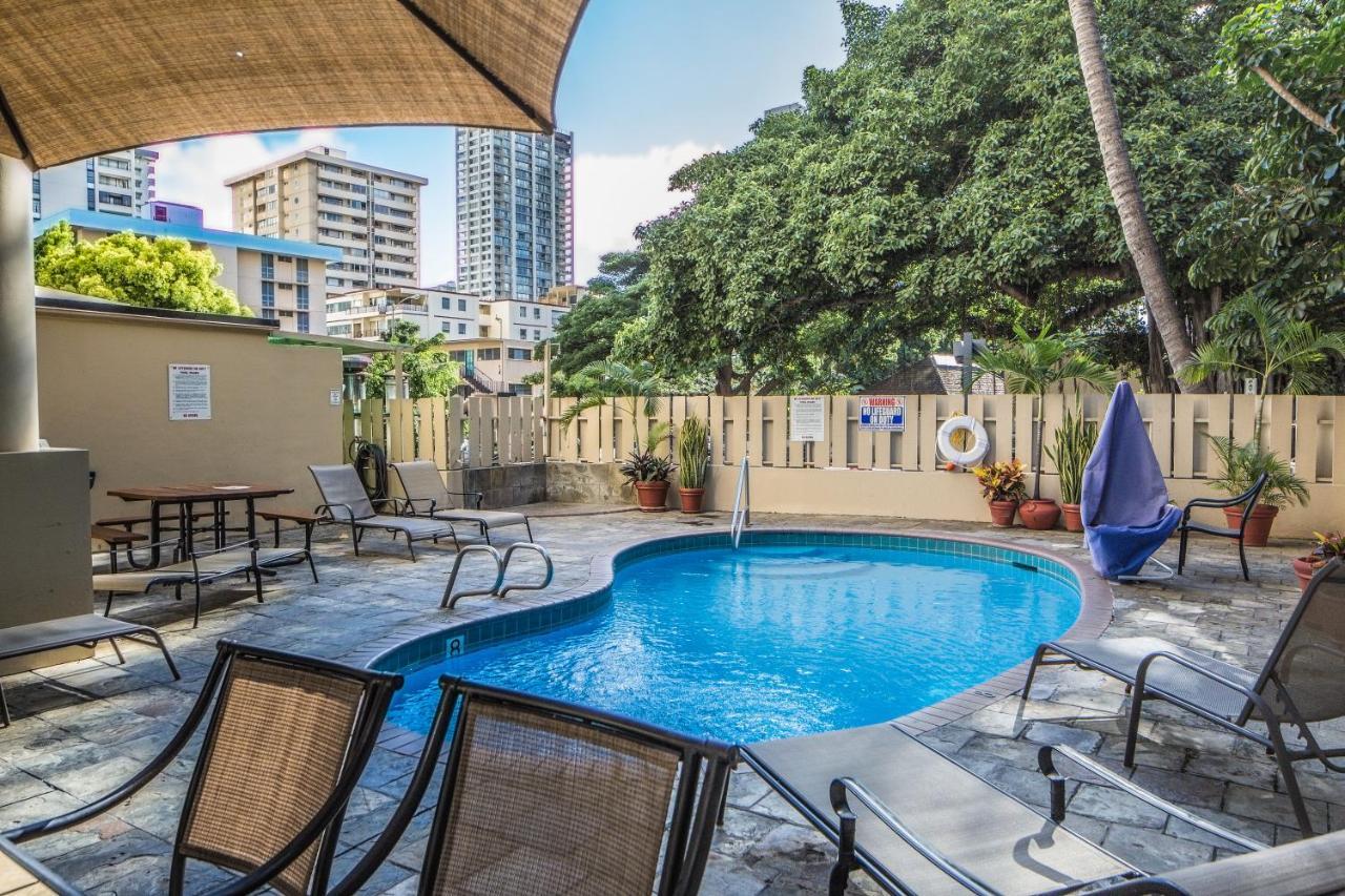 Beautiful Studio In The Heart Of Vibrant Waikiki Honolulu Eksteriør bilde